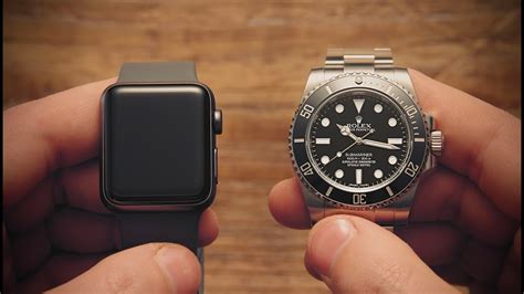 apple watch vs rolex submariner|rolex vs apple watch.